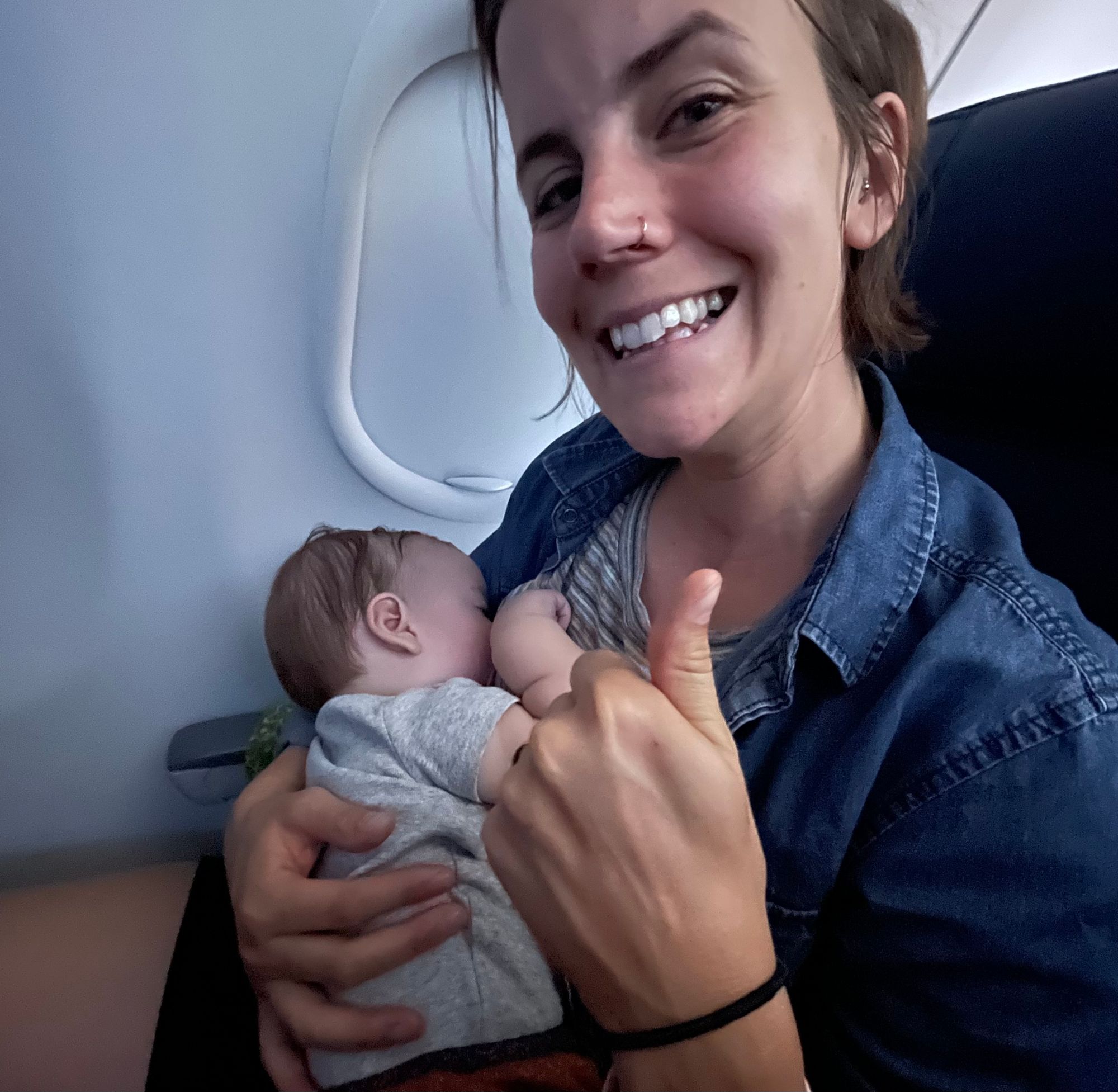 6 month old baby flying to the Grant Tetons National Park